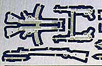 WW2 German hand Weapons set
