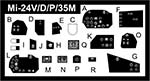 Mi-24 V/D/P, Mi-35M pilots interior