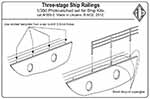 Three-stage Ship Chain Railings