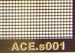 Сетка прямая. Ячейка 0.5х0.5mm